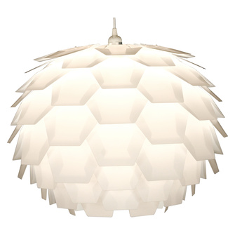 CARPATICA taklampa Ø60, vit