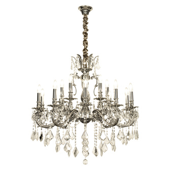 ALLINGTON takkrona 15-arm, antiksilver