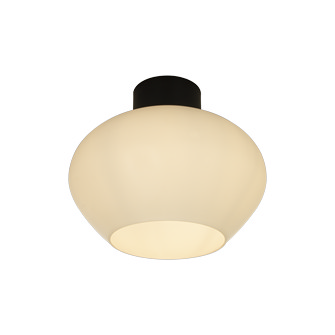 BELL plafond stor, svart/vit