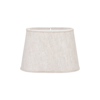 Omera Lampskrm, Lin Natur/vit 20cm