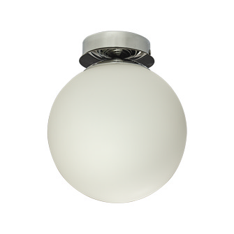 LIDO plafond bad, krom/vit