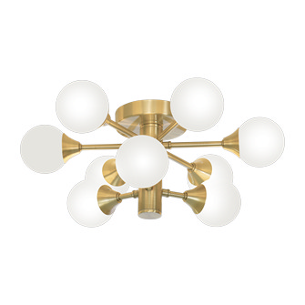 COSMOS plafond bad, matt mssing/vit