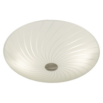 CYKLON plafond, 34cm, vit/stål