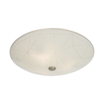 SEKTOR plafond, vit/stål