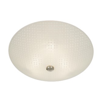 RUTER plafond, vit/stål