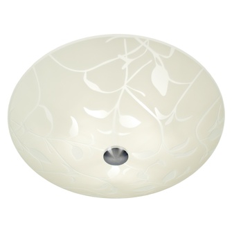 BLADVERK plafond 50cm, vit/stål