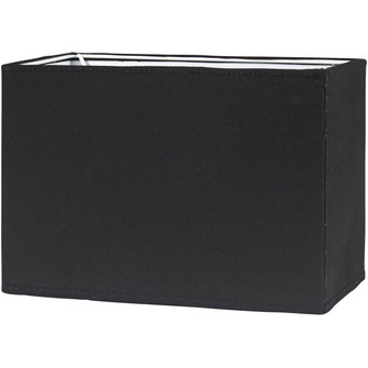 Rakel Lampskrm, Franza Svart 19cm