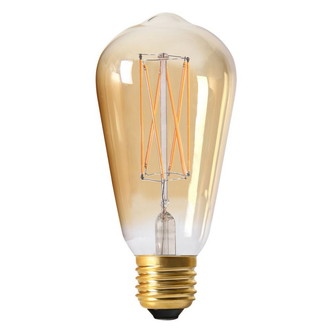 Elect LED Filament, Edison Gold 64mm