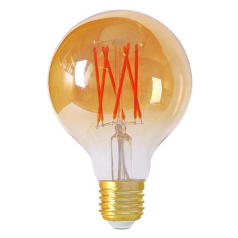Elect LED Filament, Globe Gold 80mm