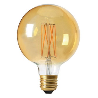 Elect LED Filament, Globe Gold 95mm