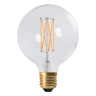 Elect LED Filament, Globe Clear 125mm