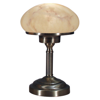 AUGUST bordlampa, antik/beige