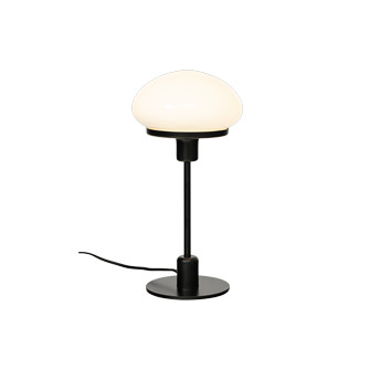 NEW AUGUST bordslampa liten, svart/vit