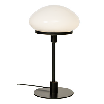 NEW AUGUST bordslampa stor, svart/vit