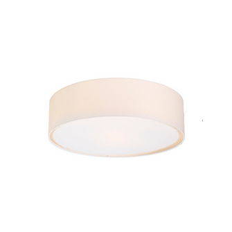 Sam plafond linne, Vit  45cm
