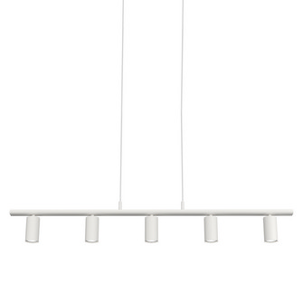 LUCY Linear Pendant-5, Flat White, GU10