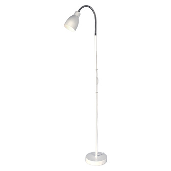SAREK golvlampa, vit