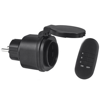 Fjrrstrmbrytare, 1-pack utomhus 6cm