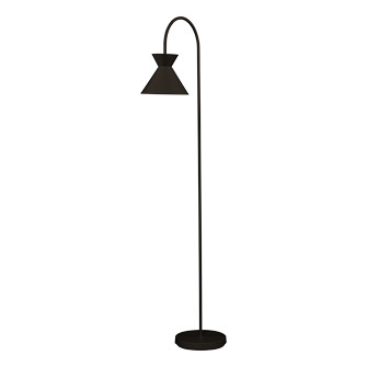 CONI Golvlampa, Svart - Hjd 143cm