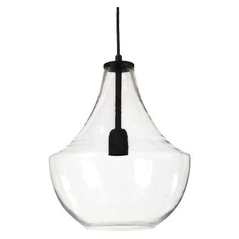 Hamilton Taklampa, Clear/black 30cm