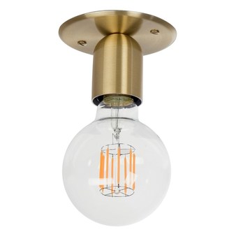 Regal infälld plafond mässing E27