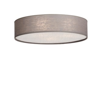 Soft plafond D440 grå linne E27
