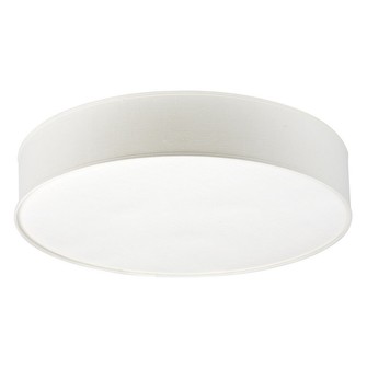 Soft plafond D500 vit linne E27