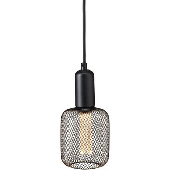 Grid f�nsterlampa, Svart, 10cm