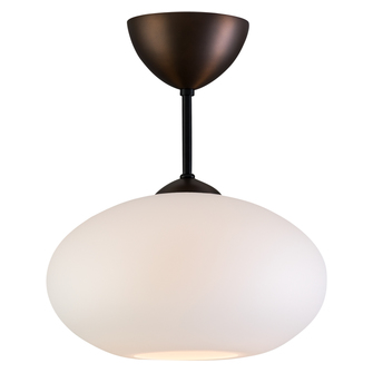 Bullo plafond D270 oxid/opalglas E27 m stag