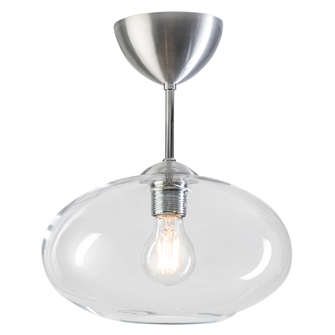 Bullo plafond D270 aluminium/klarglas E27 m stag