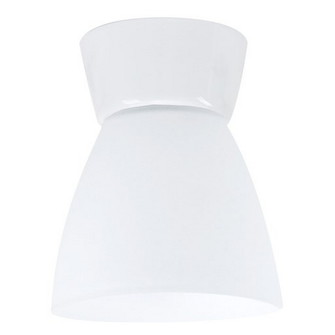 Bizzo plafond D165 blankvit/opalglas E27