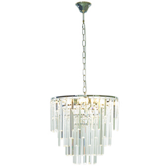 STRATI Taklampa, Krom/Klar