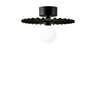 Plafond/Vägglampa Omega 35 Svart