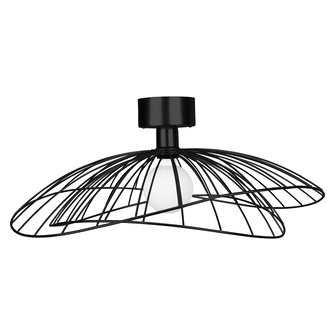Plafond/Vägglampa Ray Svart