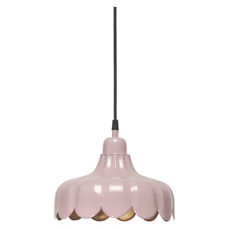 Wells tak/fönsterlam, Rosa/guld 24cm