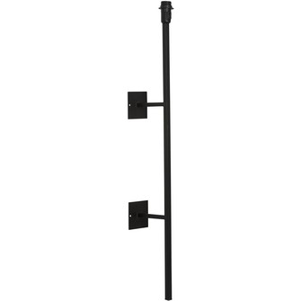 Rod vägglampa, Svart 108cm