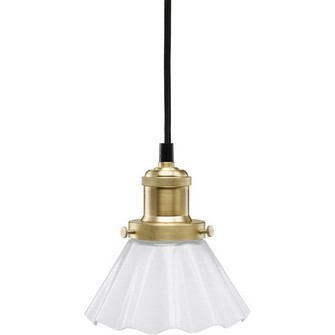 AUGUST Fönsterlampa -  Opal veckad 15cm