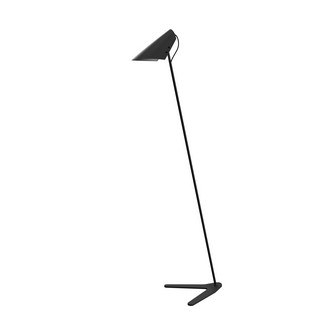 Vincent golvlampa svartstruktur E27