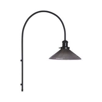 August Vägglampa, Svart 25cm