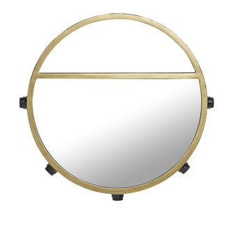Bea spegellampa, Svart/guld 45cm