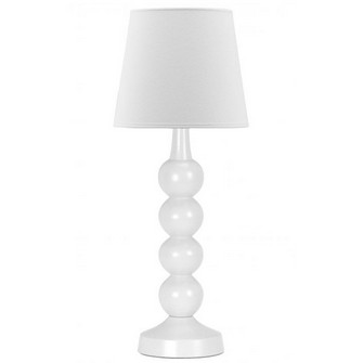Kendall bordslampa - med vit skärm 42cm