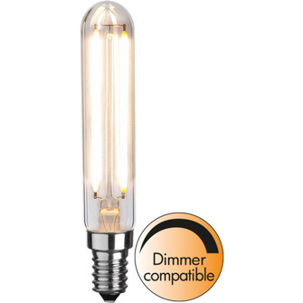LED-lampa E14 T20 Clear, Transparent