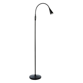 Ledro golvlampa mattsvart MR16