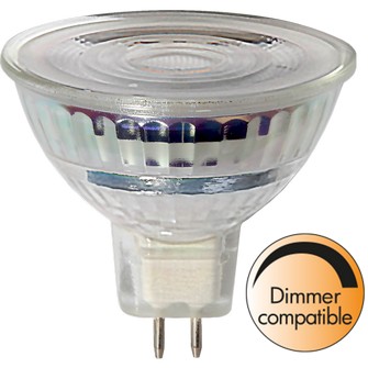 LED-lampa GU5,3 MR16 Spotlight Glass