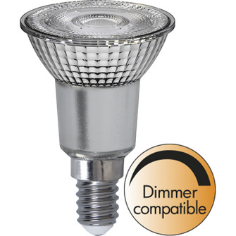 LED-lampa E14 PAR16 Spotlight Glass