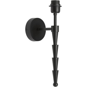 Chloe vägglampa, Matt svart 38cm