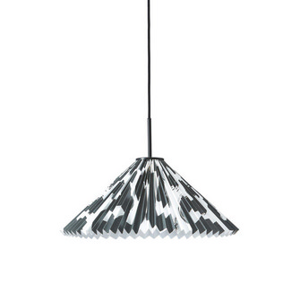 Polly Taklampa, Svart/vit 45cm