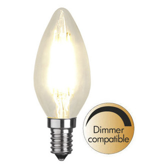 LED-lampa E14 C35 Clear