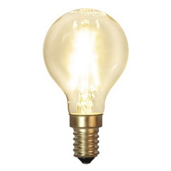 LED-lampa E14 P45 Soft Glow, Transparent