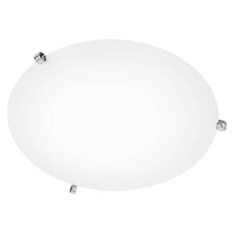 ÖGLA Plafond Krom/Vit - D 45cm